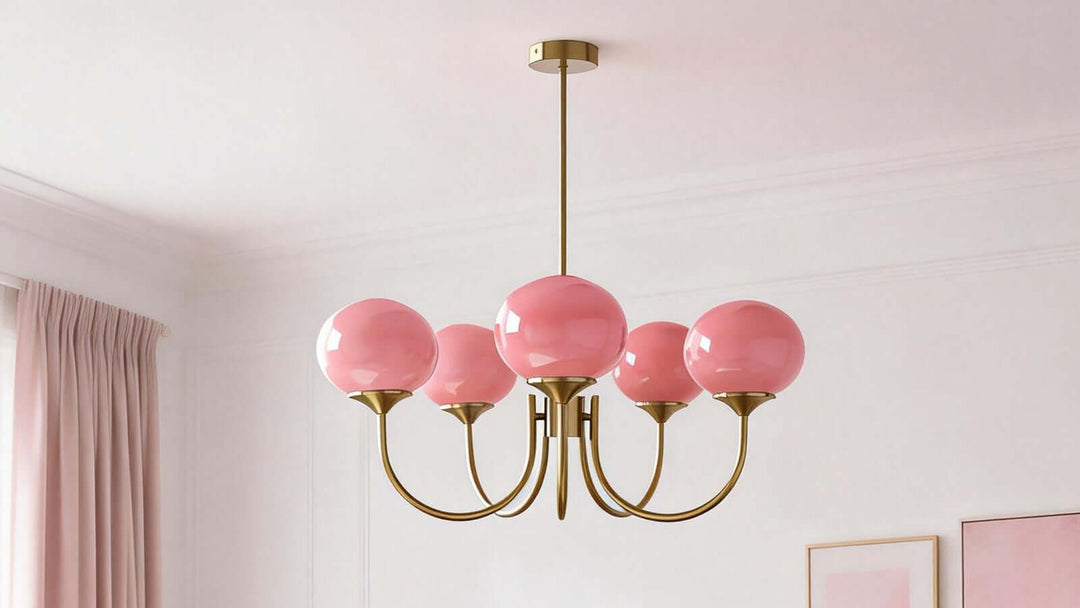 From a cotton to a Glow: The Design Story of the Marshmallow Chandelier