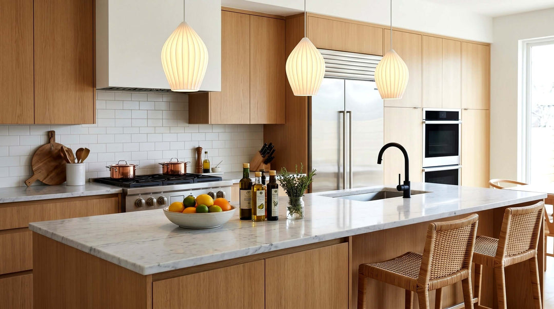 Pendant Lights Over a Kitchen Island: Height, Spacing, and Size Guide