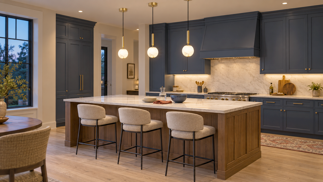 Pendant Lighting for Kitchen Islands: Easy Centering Rules