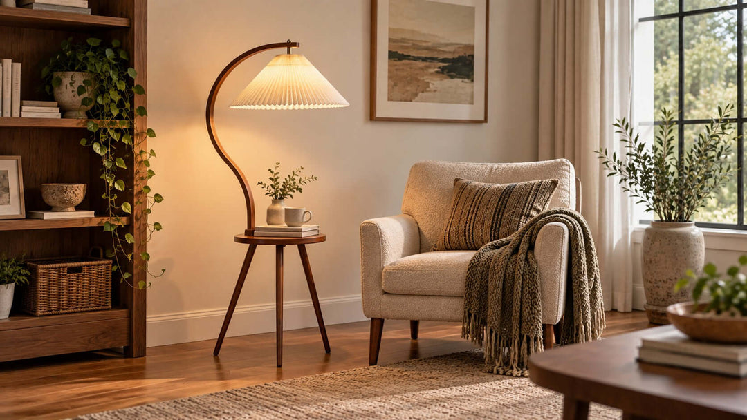 Floor Lamps with Shelves: Smart Placement Ideas for Small and Stylish Spaces