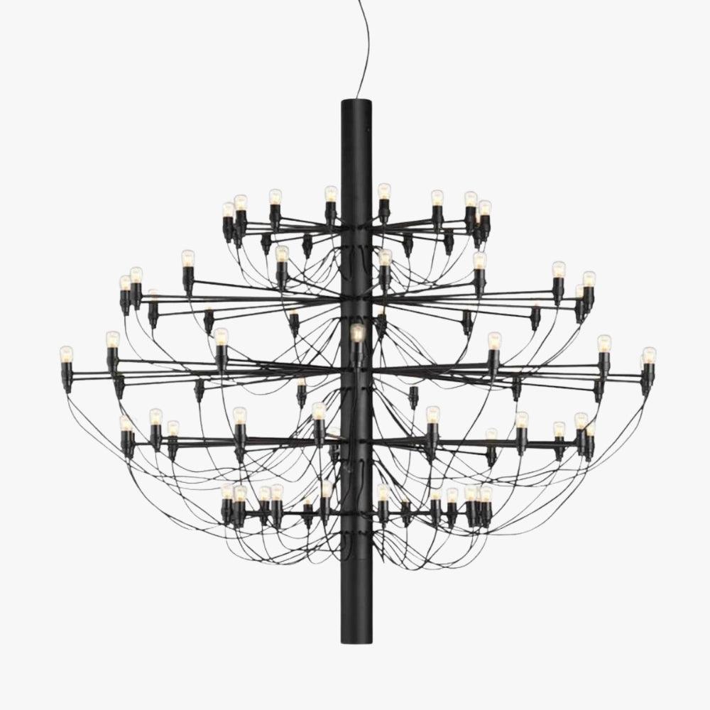 2097 Chandelier - Modern Mid Century Large Light for High Ceilings | Vinlighting | Vinlighting