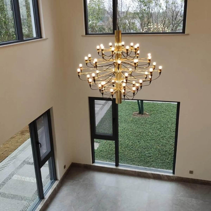 2097 Chandelier - Modern Mid Century Large Light for High Ceilings | Vinlighting | Vinlighting