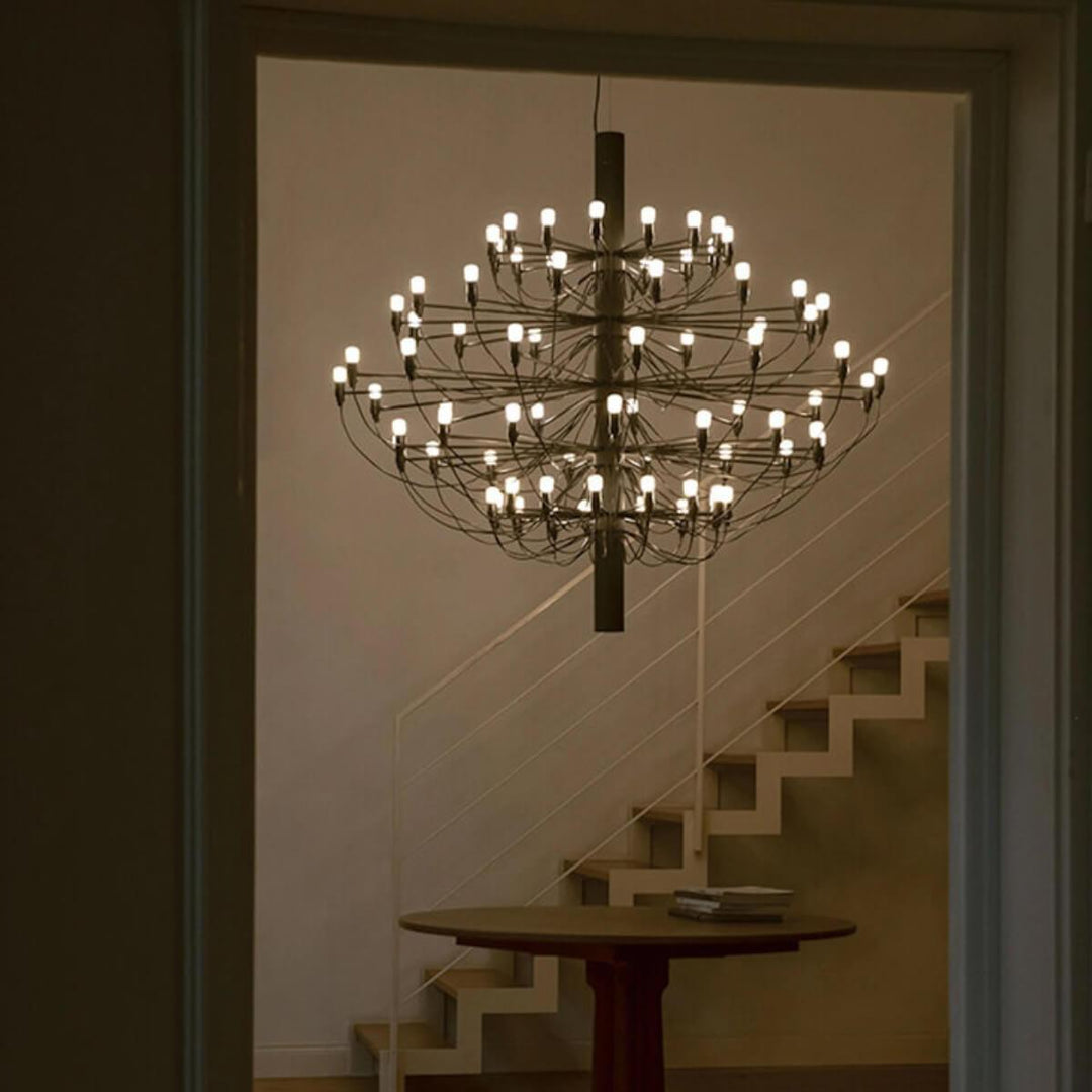 2097 Chandelier - Modern Mid Century Large Light for High Ceilings | Vinlighting | Vinlighting