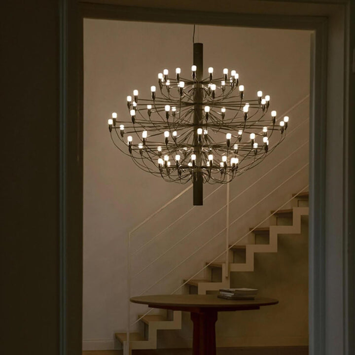 2097 Chandelier - Modern Mid Century Large Light for High Ceilings | Vinlighting | Vinlighting