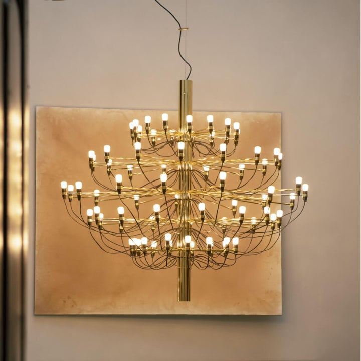 2097 Chandelier - Modern Mid Century Large Light for High Ceilings | Vinlighting | Vinlighting