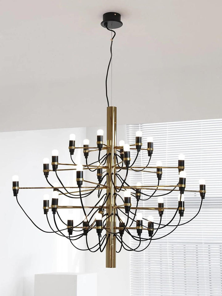 2097 Chandelier - Modern Mid Century Large Light for High Ceilings | Vinlighting | Vinlighting