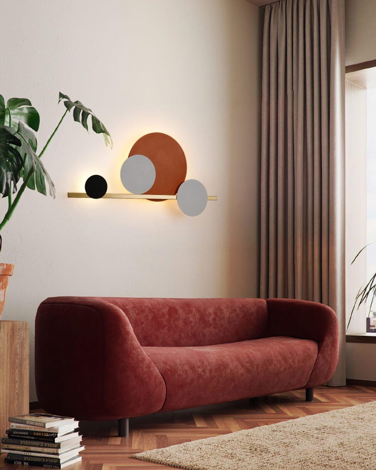 4 Circle LED Wall Light - Vinlighting