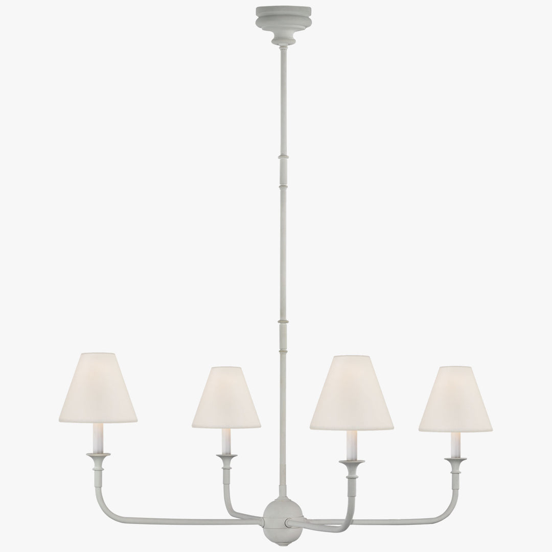 Piaf Grande Chandelier – Modern Mid Century Brass Light for Dining | Vinlighting