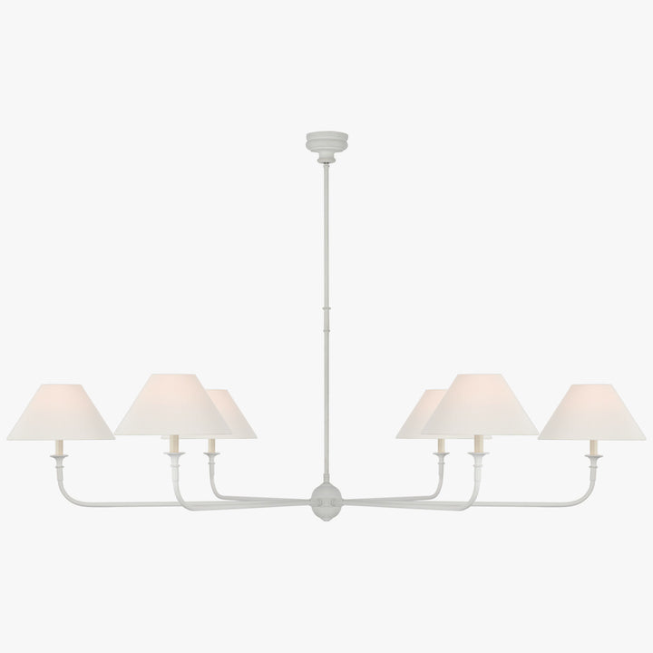 Piaf Grande Chandelier – Modern Mid Century Brass Light for Dining | Vinlighting