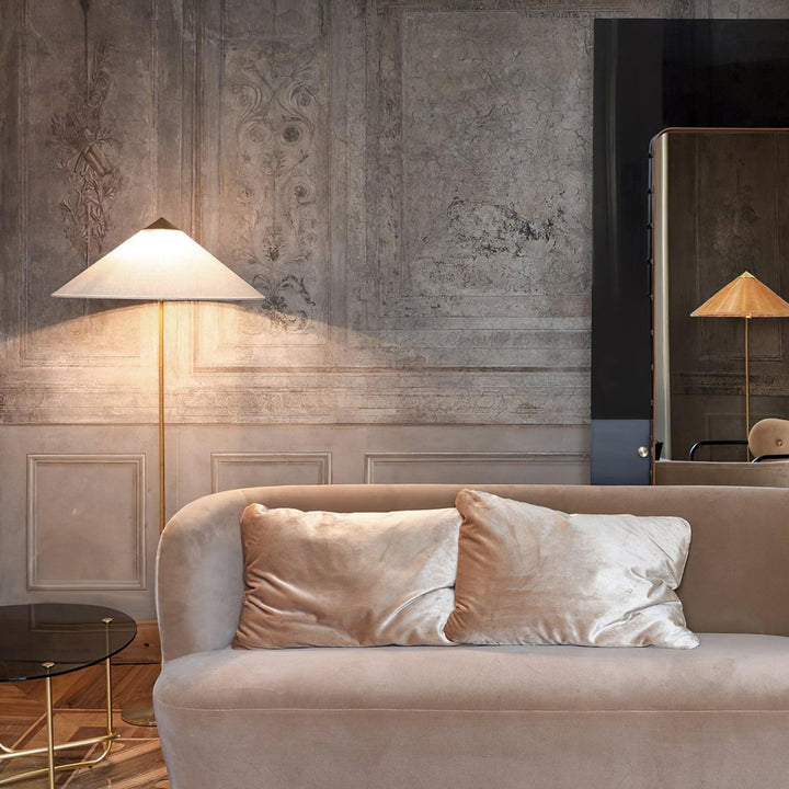 9602 Rattan Art Deco Floor Lamp for Living Room | Vinlghting | Vinlighting | Vinlighting