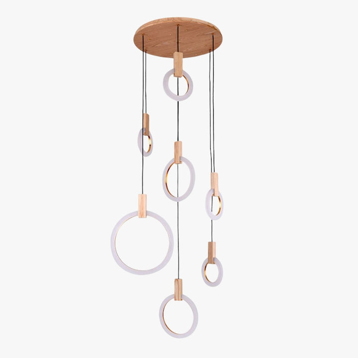 Acrylic Ring Chandelier – Modern Design with Elegant Glow | Vinlighting