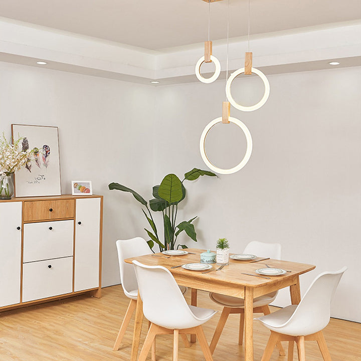 Acrylic Ring Chandelier – Modern Design with Elegant Glow | Vinlighting