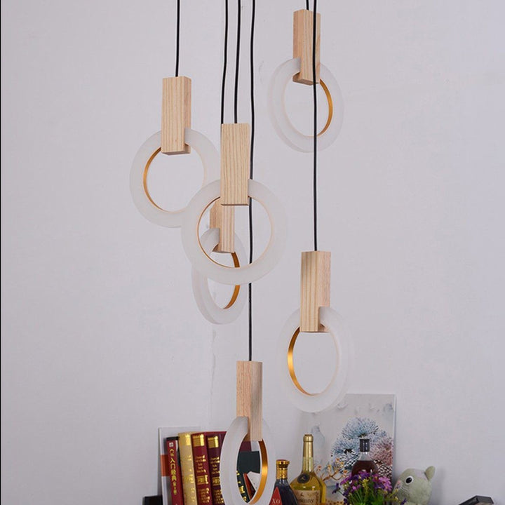 Acrylic Ring Chandelier – Modern Design with Elegant Glow | Vinlighting