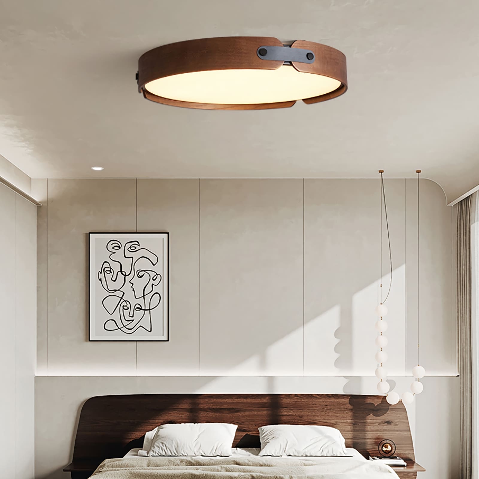 Aiwen Wood Ceiling Light - Vinlighting