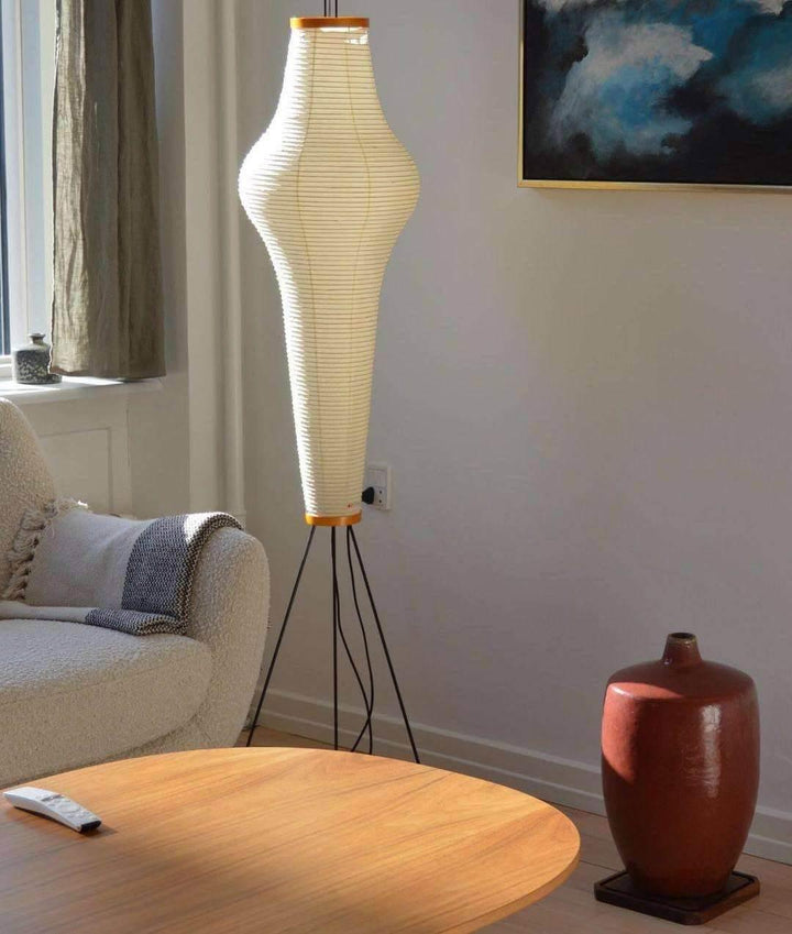 Akari 14A Floor Lamp | Modern Japanese Paper Design | Vinlighting | Vinlighting | Vinlighting