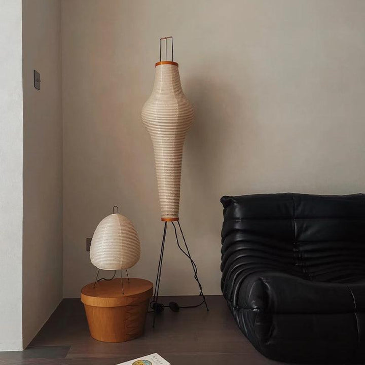 Akari 14A Floor Lamp | Modern Japanese Paper Design | Vinlighting | Vinlighting | Vinlighting