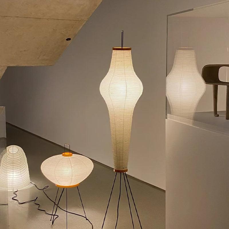 Akari 14A Floor Lamp | Modern Japanese Paper Design | Vinlighting | Vinlighting | Vinlighting