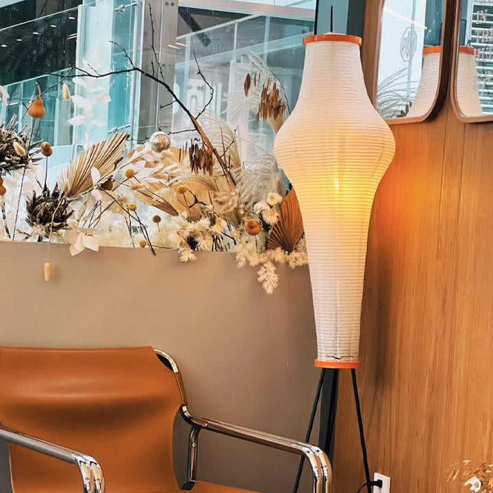 Akari 14A Floor Lamp | Modern Japanese Paper Design | Vinlighting | Vinlighting | Vinlighting