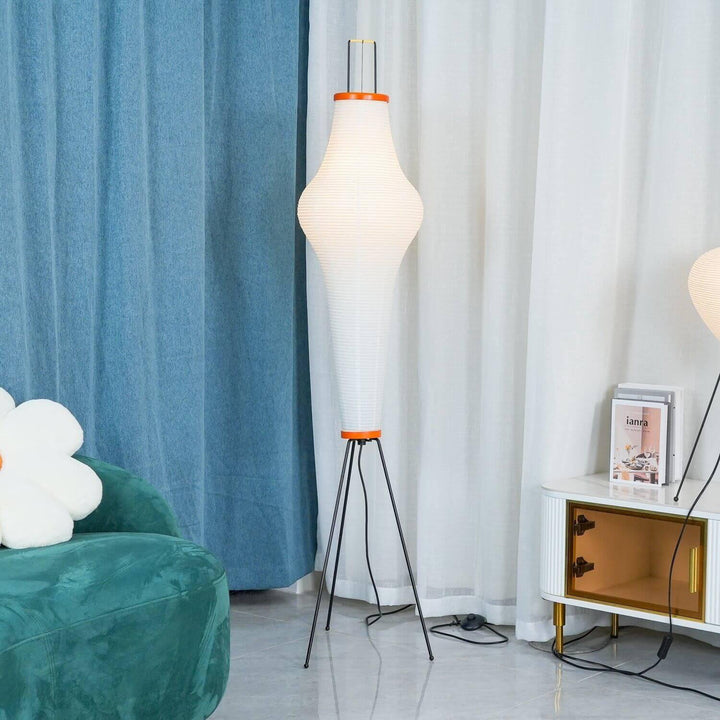 Akari 14A Floor Lamp | Modern Japanese Paper Design | Vinlighting | Vinlighting | Vinlighting