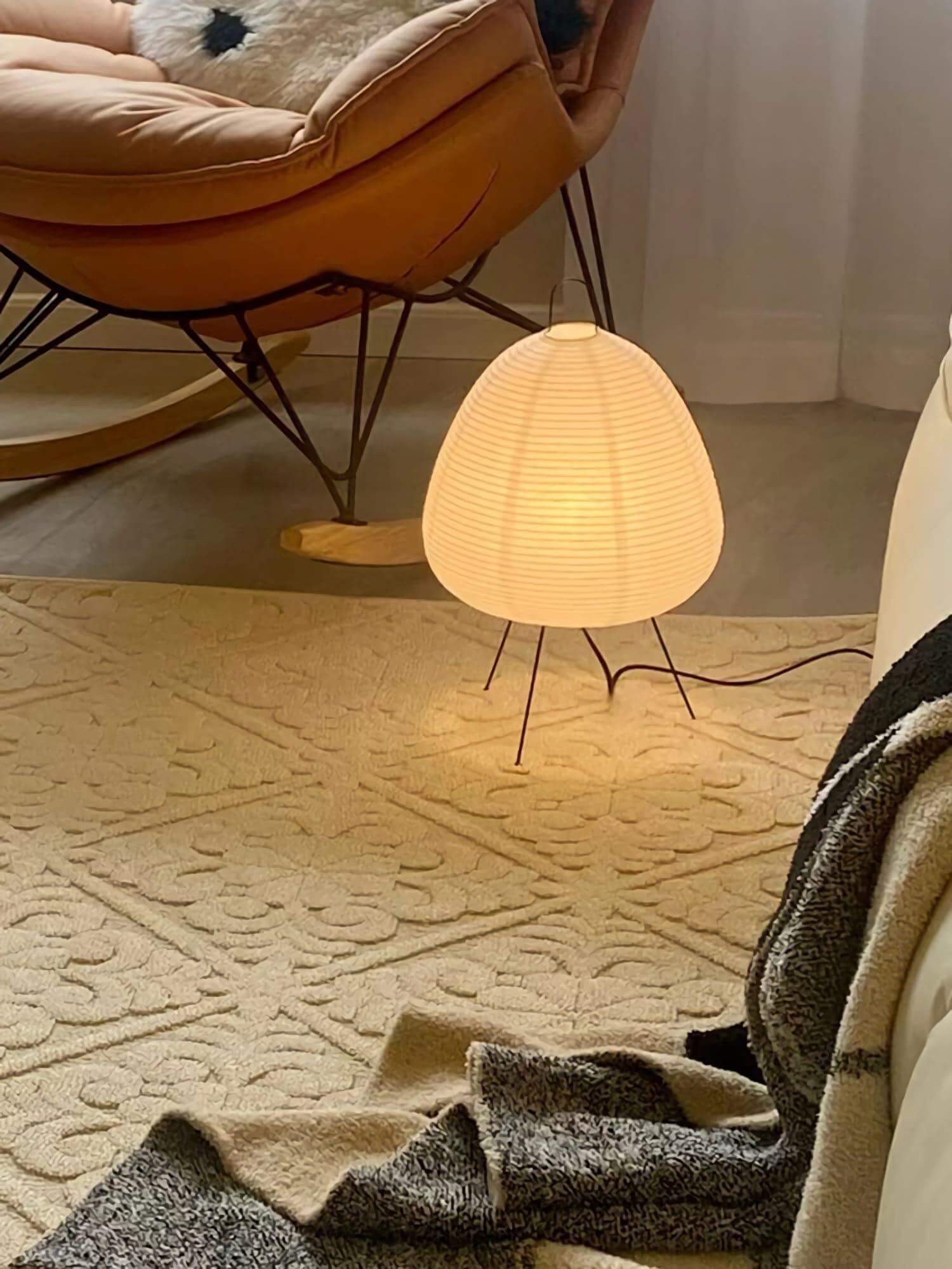 Akari 1A Table Lamp - Mid Century Japandi Style for Living Room