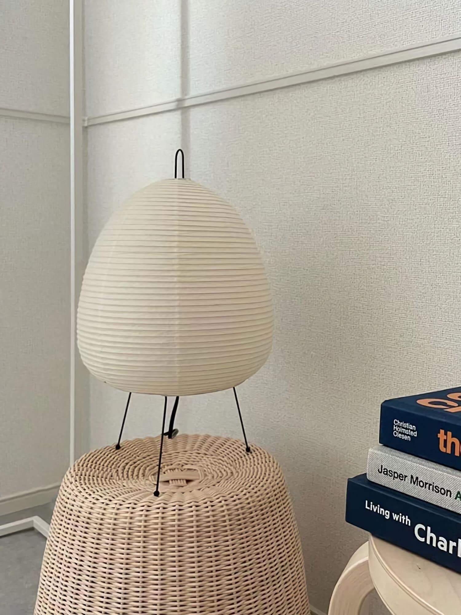 Akari 1A Table Lamp - Mid Century Japandi Style for Living Room
