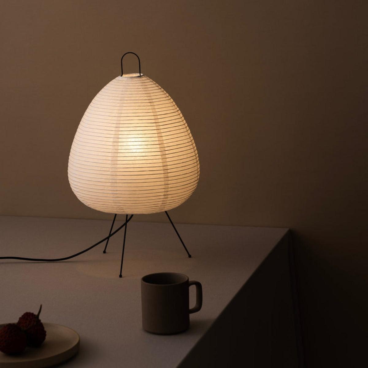 Akari 1A Table Lamp - Mid Century Japandi Style for Living