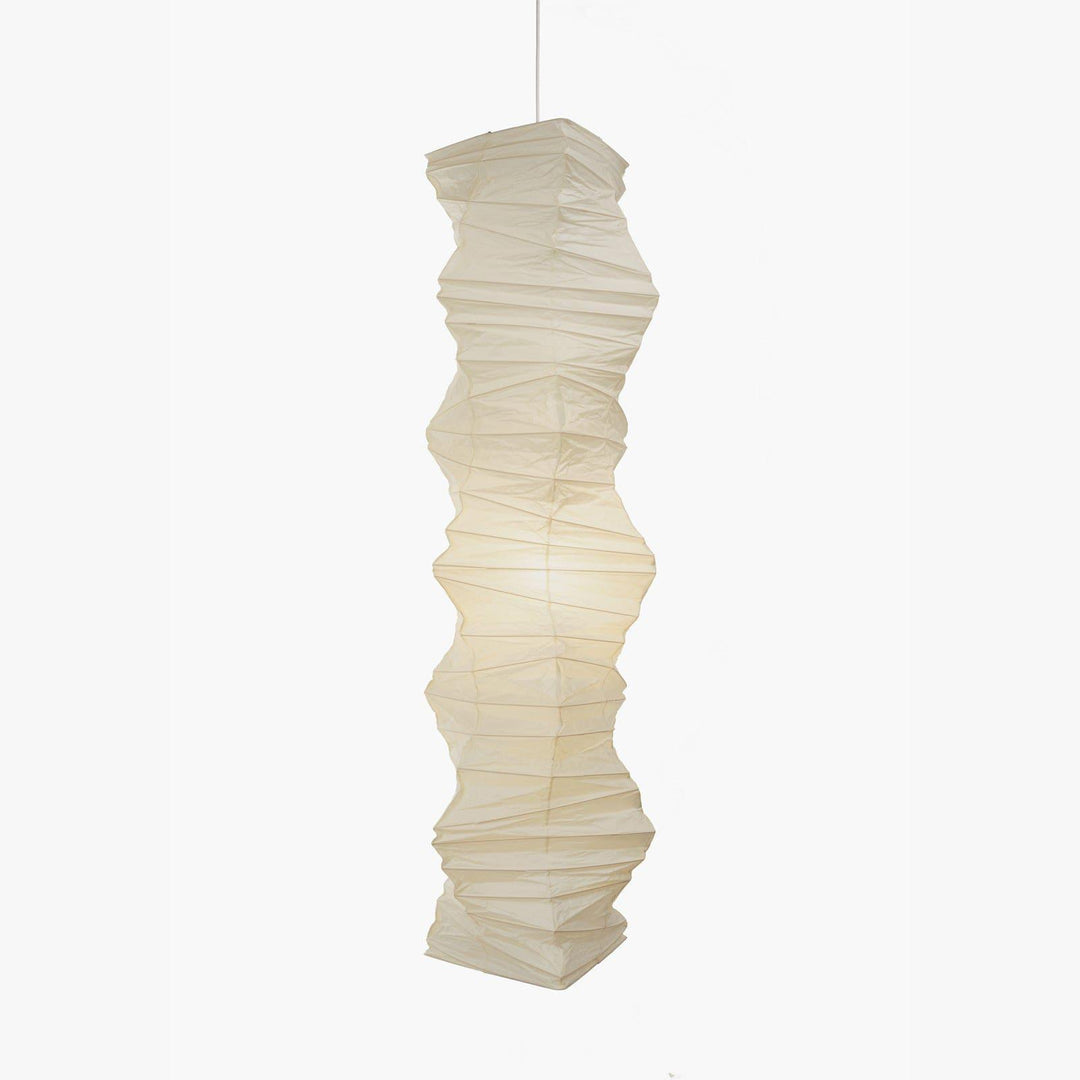 Akari 33N Washi Paper Pendant Light | Long Hanging for Corner Decor | Vinlighting | Vinlighting