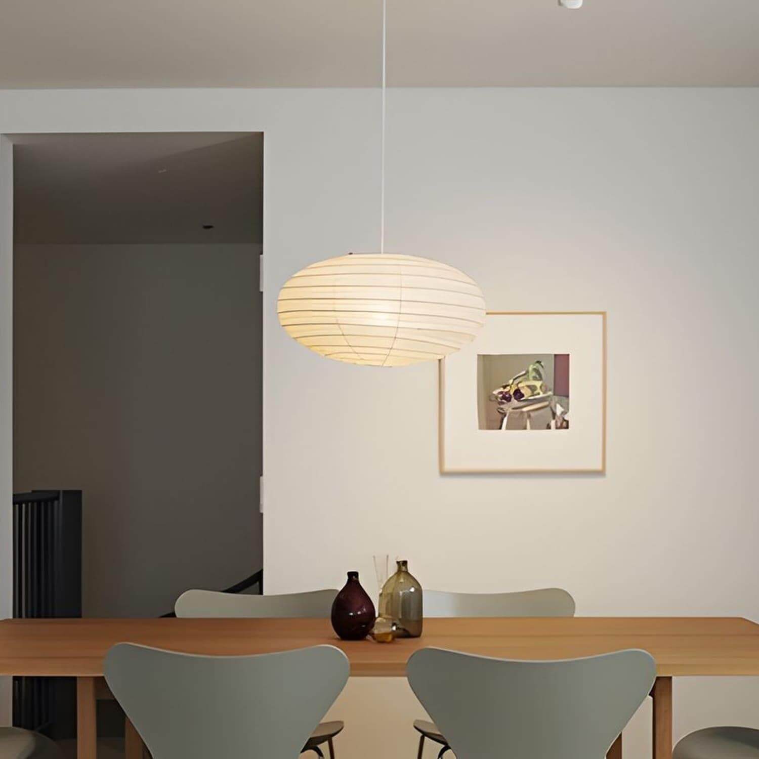 Akari 50EN | 70EN | 95EN Washi Paper Pendant Light – Vinlighting