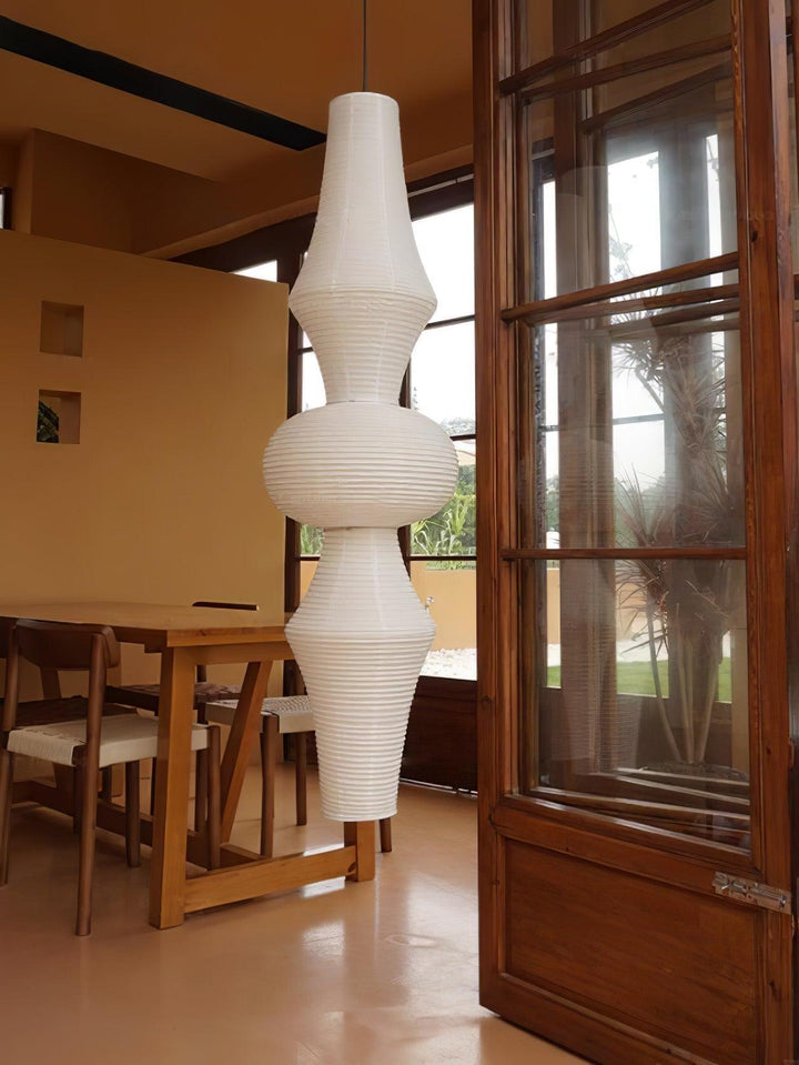Akari E H Rice Paper Pendant Light - Hanging Lamp for Office & Stair | Vinlighting | Vinlighting