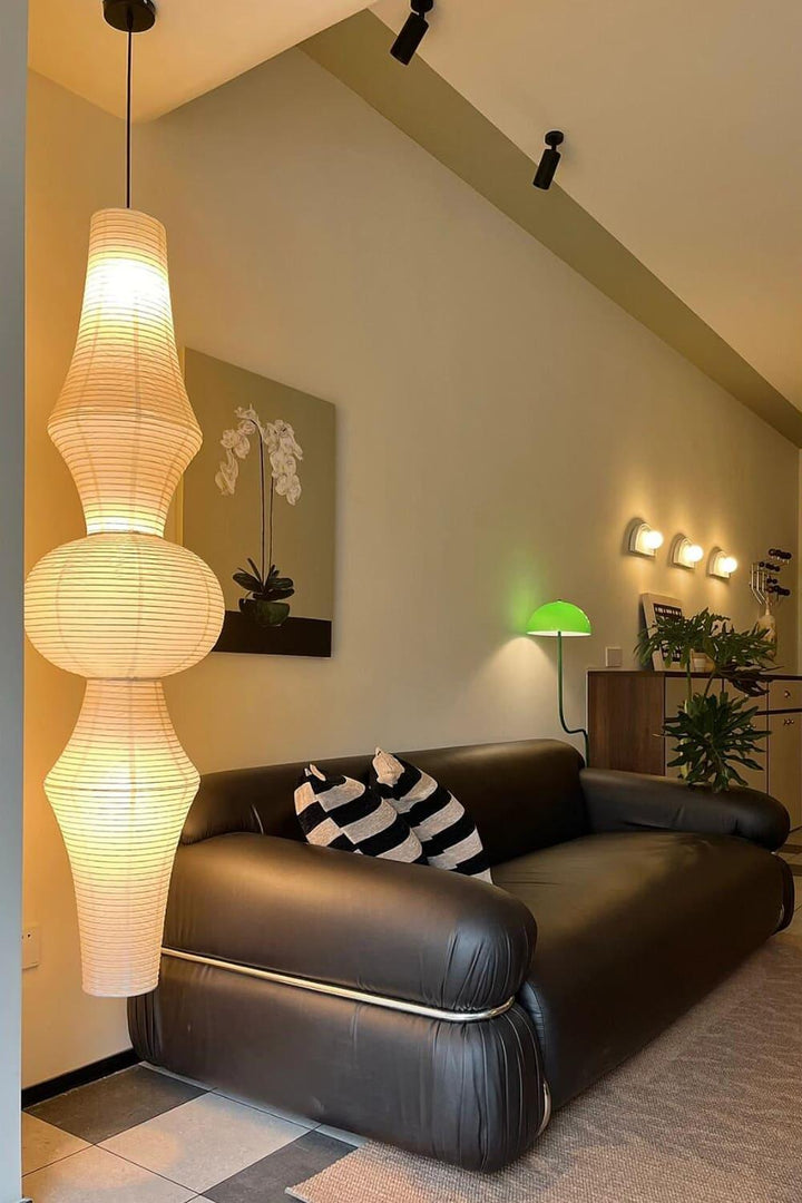 Akari E H Rice Paper Pendant Light - Hanging Lamp for Office & Stair | Vinlighting | Vinlighting