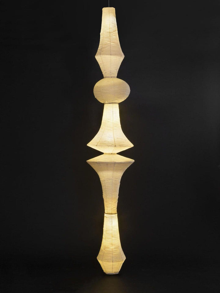Akari E H Rice Paper Pendant Light - Hanging Lamp for Office & Stair | Vinlighting | Vinlighting