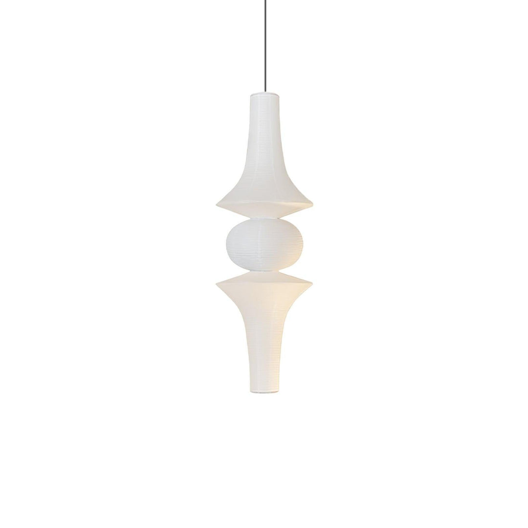 Akari E H Rice Paper Pendant Light - Hanging Lamp for Office & Stair | Vinlighting | Vinlighting