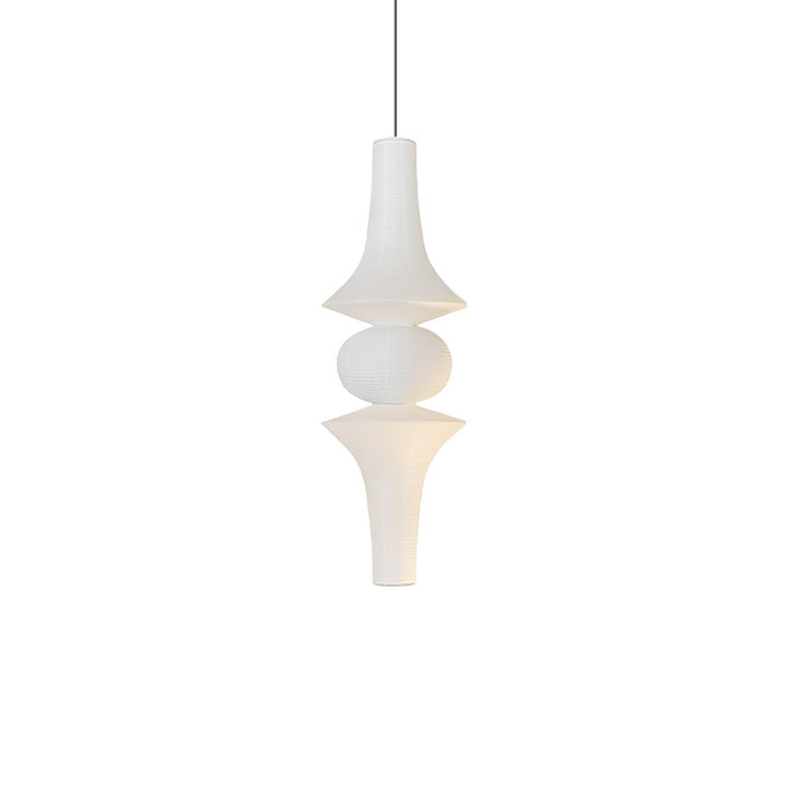 Akari E H Rice Paper Pendant Light - Hanging Lamp for Office & Stair | Vinlighting | Vinlighting