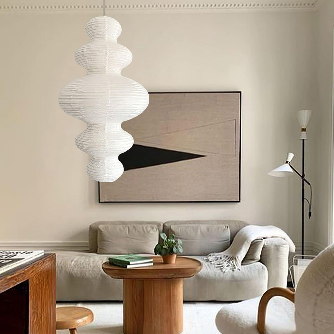 Akari Juni Pendant Lamp | Modern Japanese Paper Lantern | Vinlighting | Vinlighting | Vinlighting