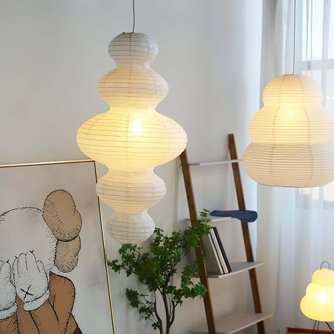Akari Juni Pendant Lamp | Modern Japanese Paper Lantern | Vinlighting | Vinlighting | Vinlighting
