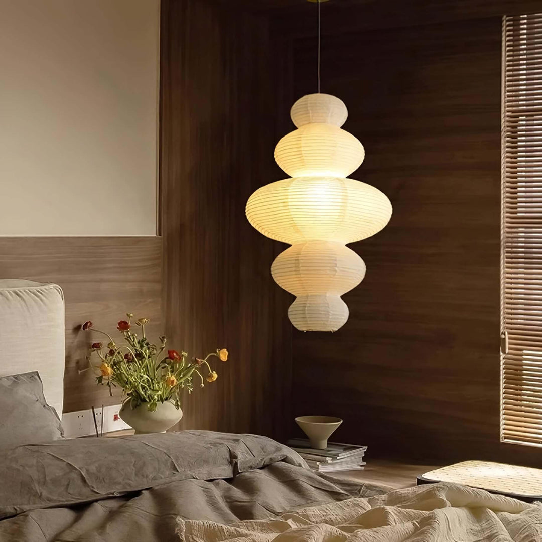Akari Juni Pendant Lamp | Modern Japanese Paper Lantern | Vinlighting | Vinlighting | Vinlighting