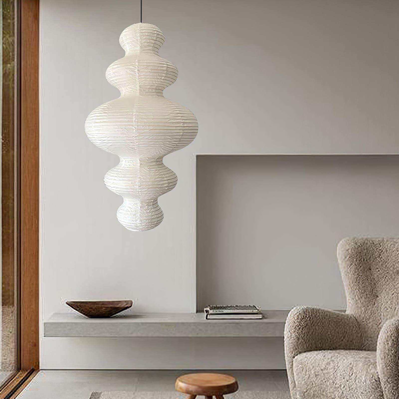 Akari Juni Pendant Lamp | Modern Japanese Paper Lantern – Vinlighting
