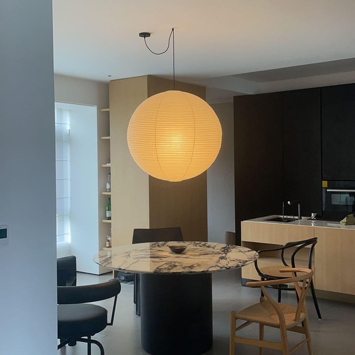 Akari Paper Japanese Lantern Hanging Light | 55A | 75A | 100A | 120A | Vinlighting