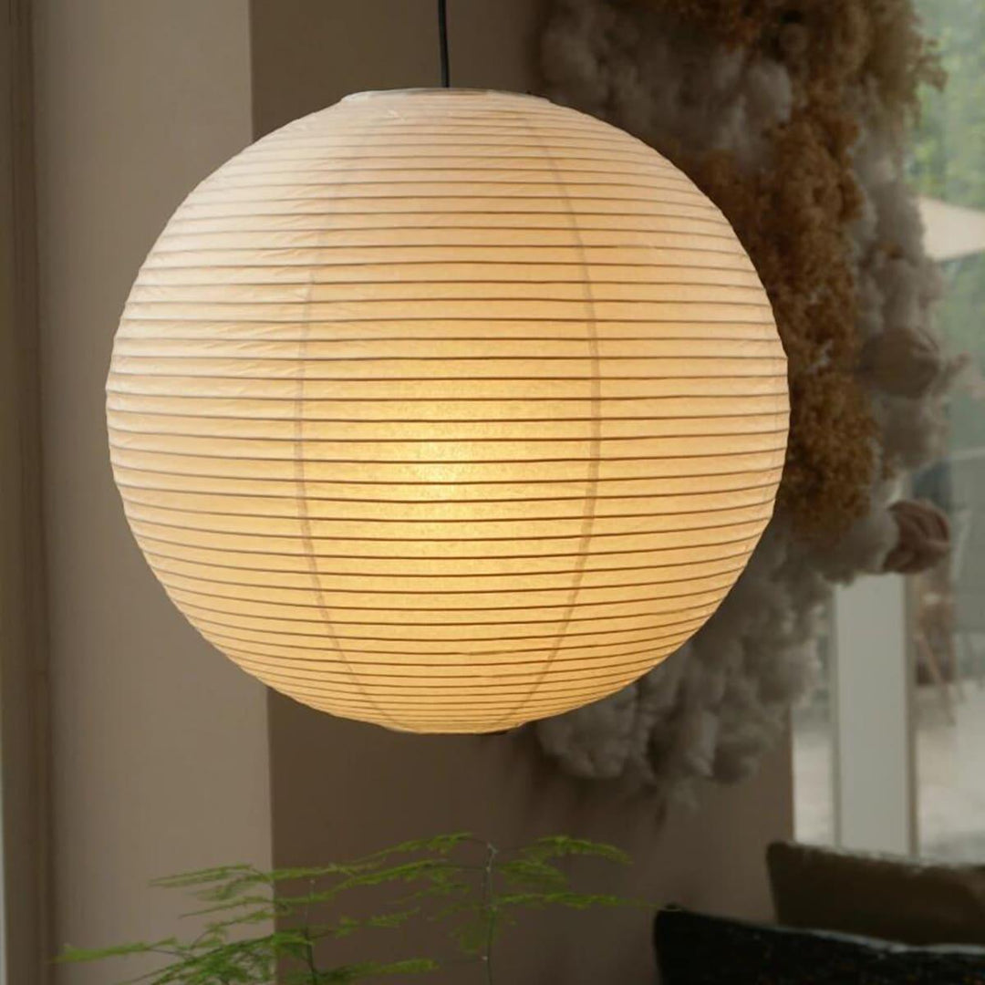 Akari Paper Japanese Lantern Hanging Light | 55A | 75A | 100A | 120A | Vinlighting