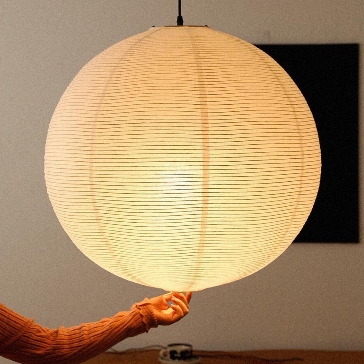 ライト・ランタン KURASHI MADE KINOKO NO AKARI Akari Paper Japanese Lantern Hanging Light | 55A | 75A