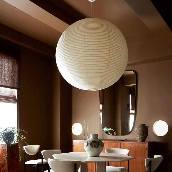 Akari Paper Japanese Lantern Hanging Light | 55A | 75A | 100A | 120A | Vinlighting