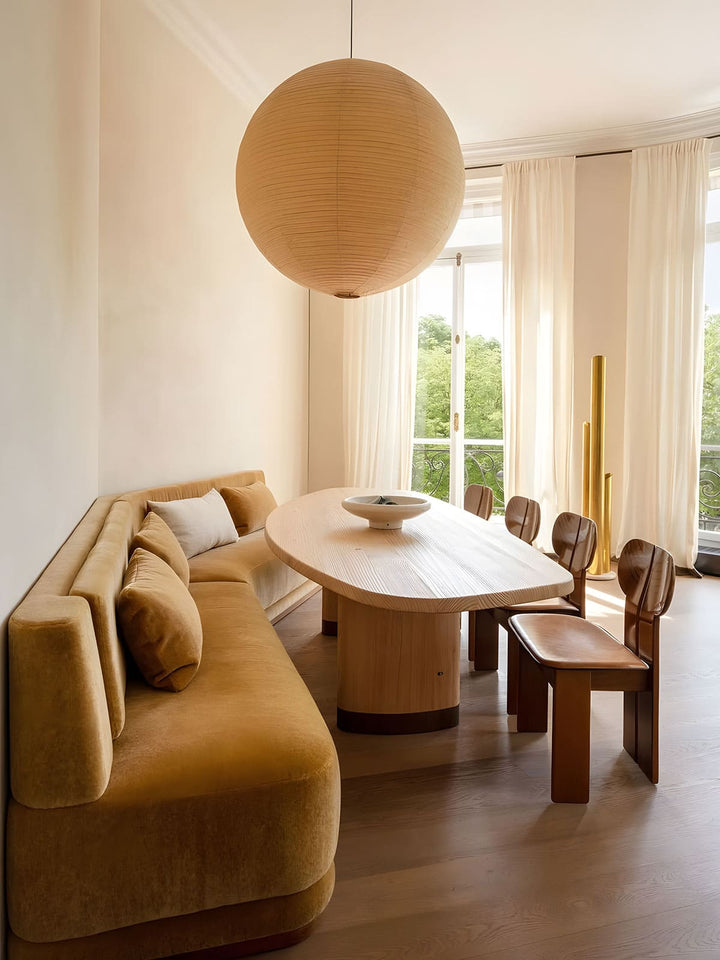 Akari Paper Japanese Lantern Hanging Light | 55A | 75A | 100A | 120A | Vinlighting