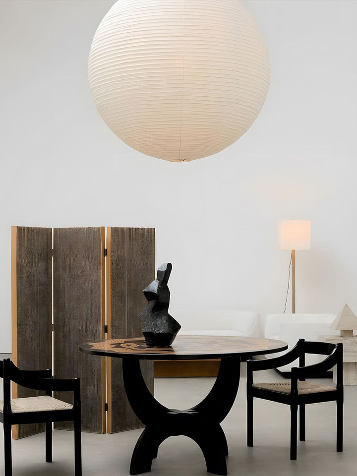 Akari Paper Japanese Lantern Hanging Light | 55A | 75A | 100A | 120A | Vinlighting