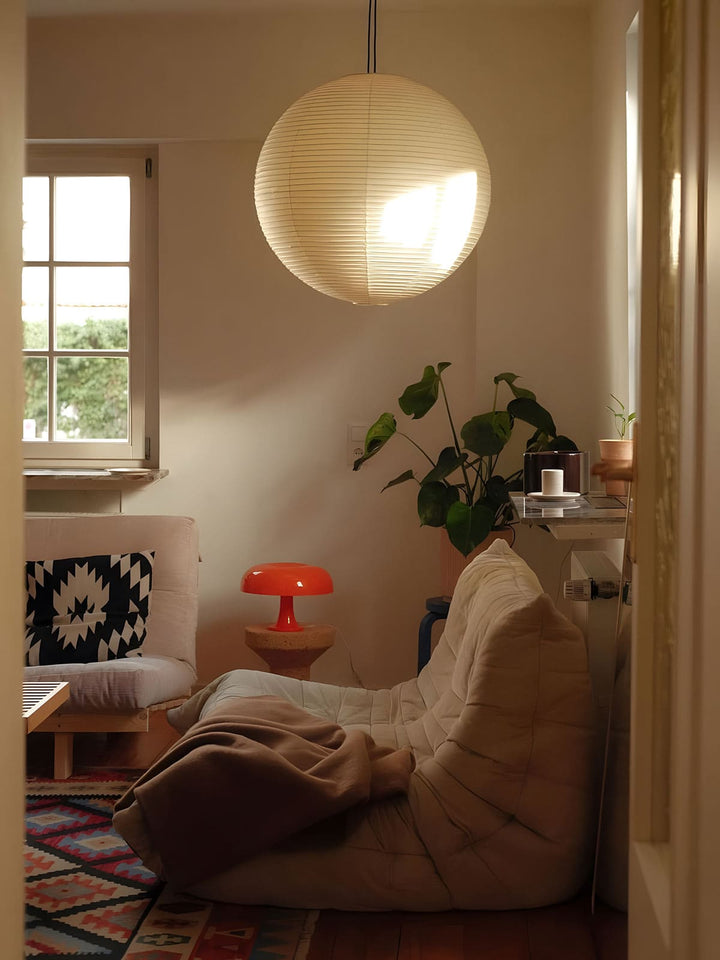 Akari Paper Japanese Lantern Hanging Light | 55A | 75A | 100A | 120A | Vinlighting