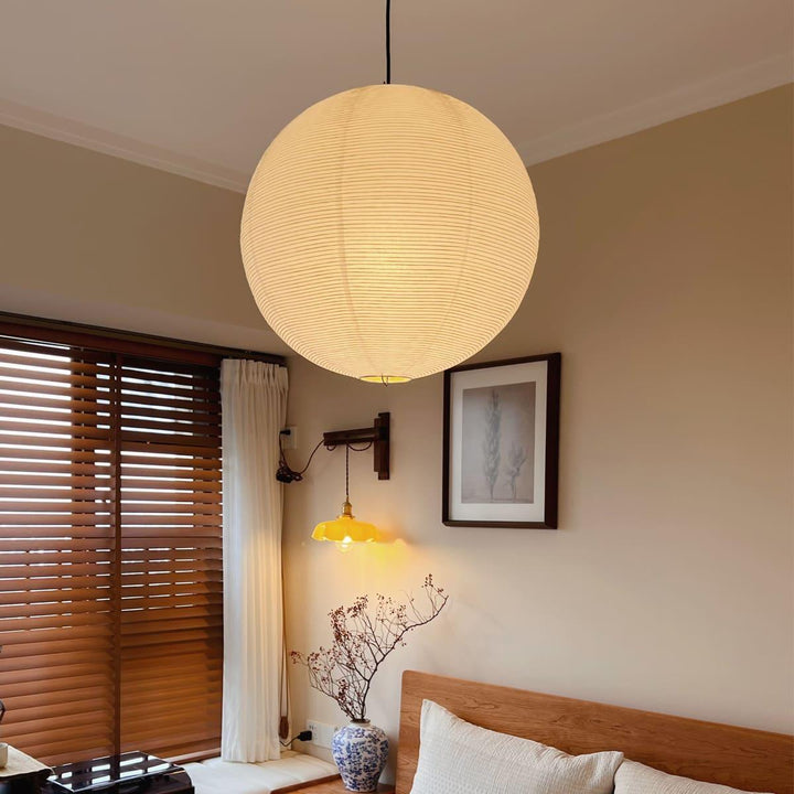 Akari Paper Japanese Lantern Hanging Light | 55A | 75A | 100A | 120A | Vinlighting
