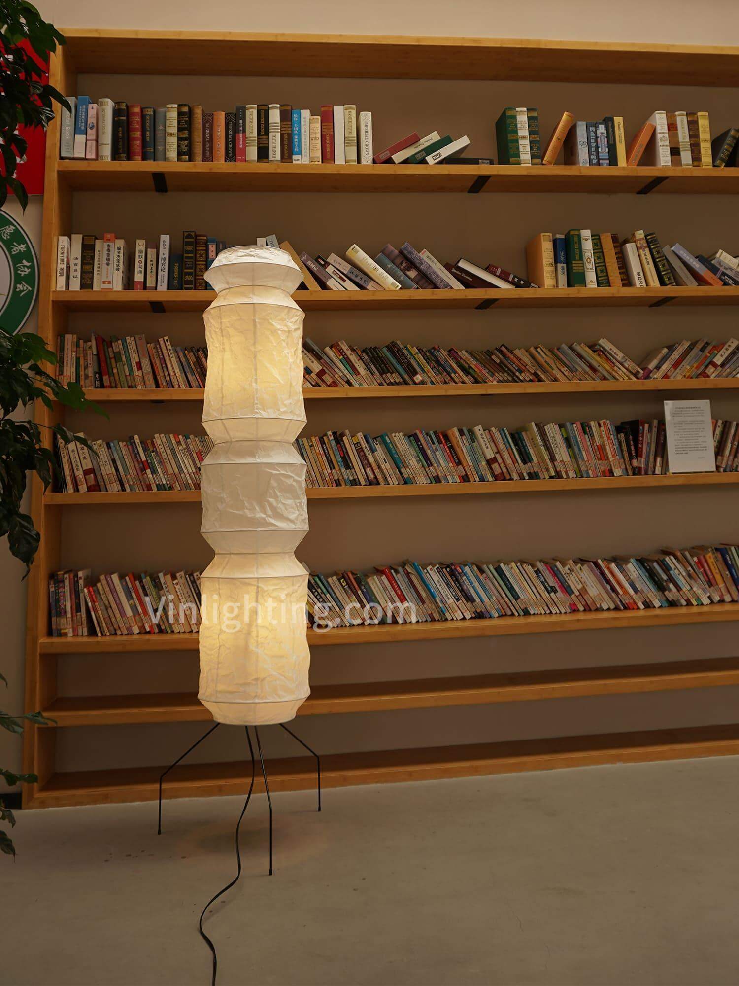 Akari UF4-L6 Floor Lamp | Modern Tall Minimalist Design – Vinlighting