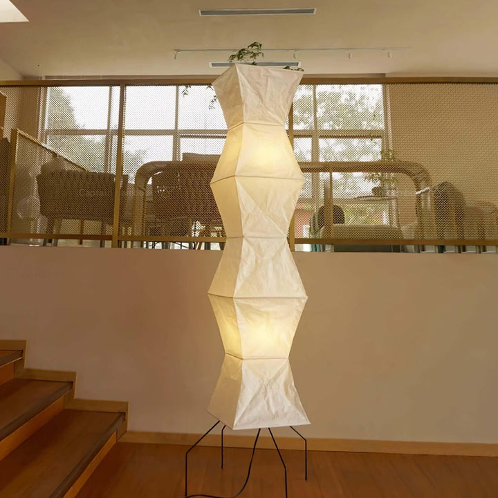 Akari UF4-L9 Floor Lamp | Modern Tall Bamboo Design | Vinlighting | Vinlighting | Vinlighting