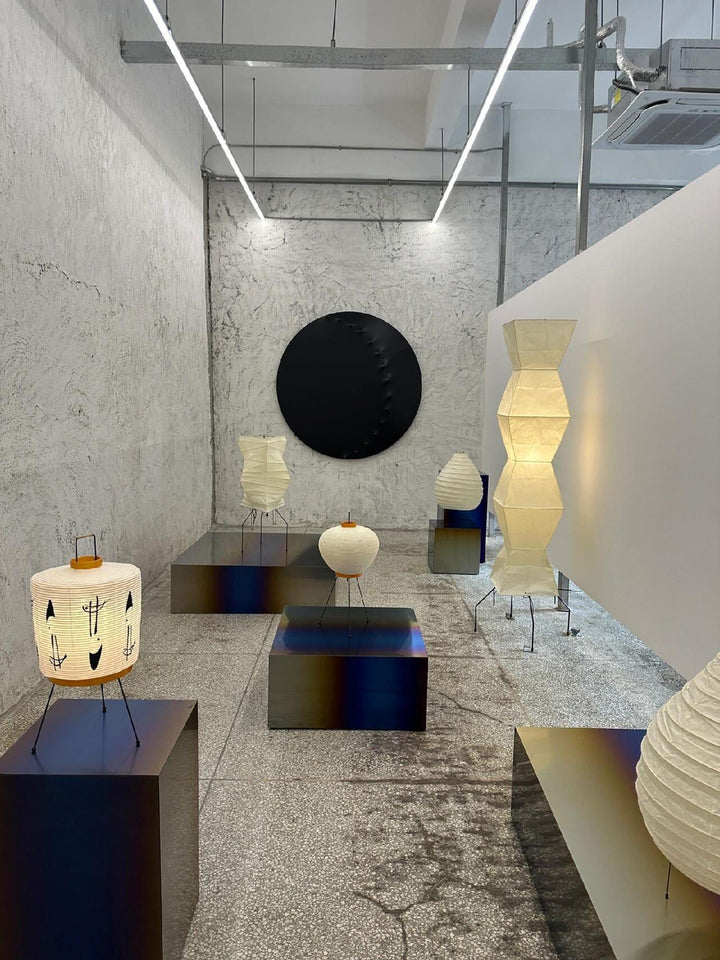 Akari UF4-L9 Floor Lamp | Modern Tall Bamboo Design | Vinlighting | Vinlighting | Vinlighting