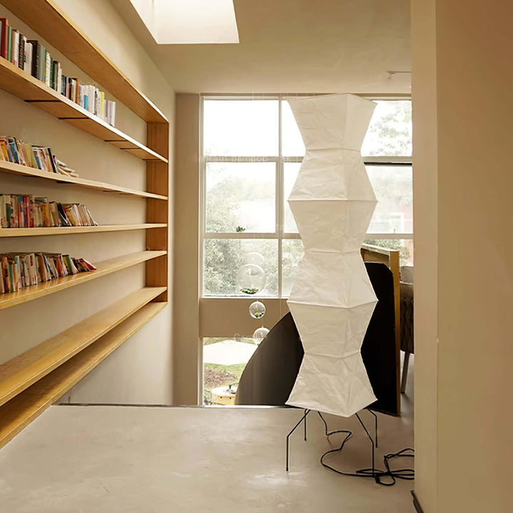 Akari UF4-L9 Floor Lamp | Modern Tall Bamboo Design | Vinlighting | Vinlighting | Vinlighting