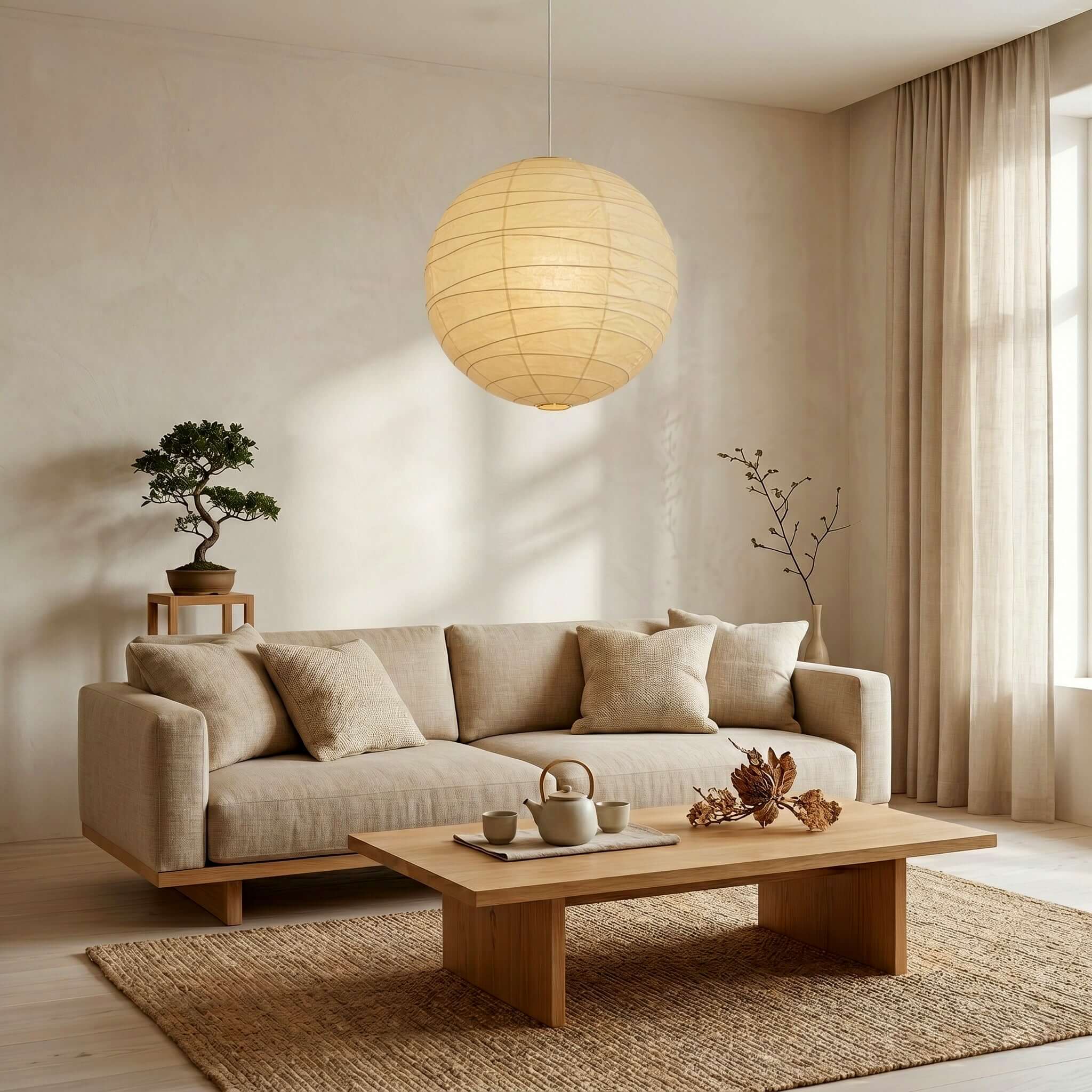 Akari 55D | 60D | 75D | 100D Pendant Lamp | Noguchi Paper Lantern